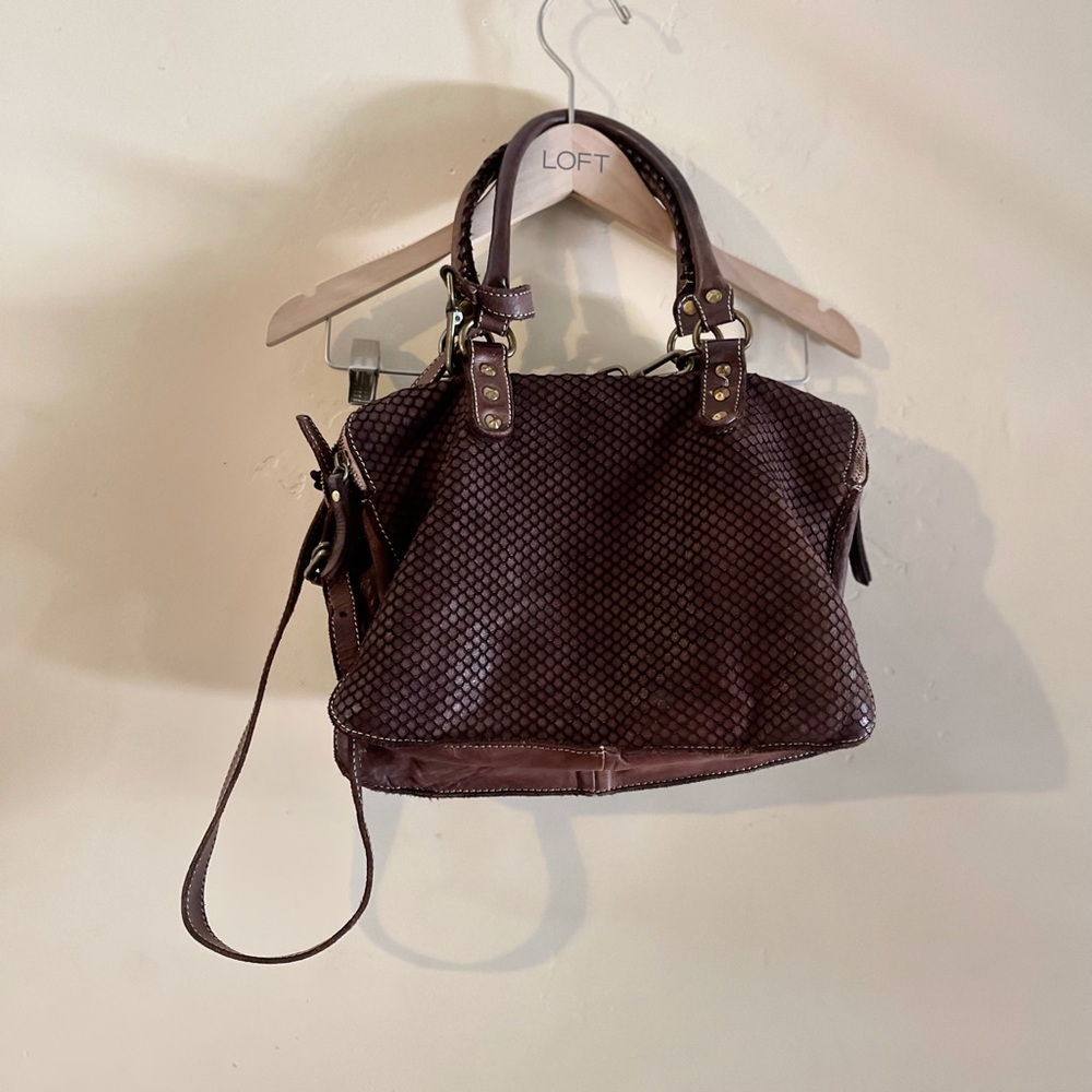 Fiori De Firenze Leather Bag